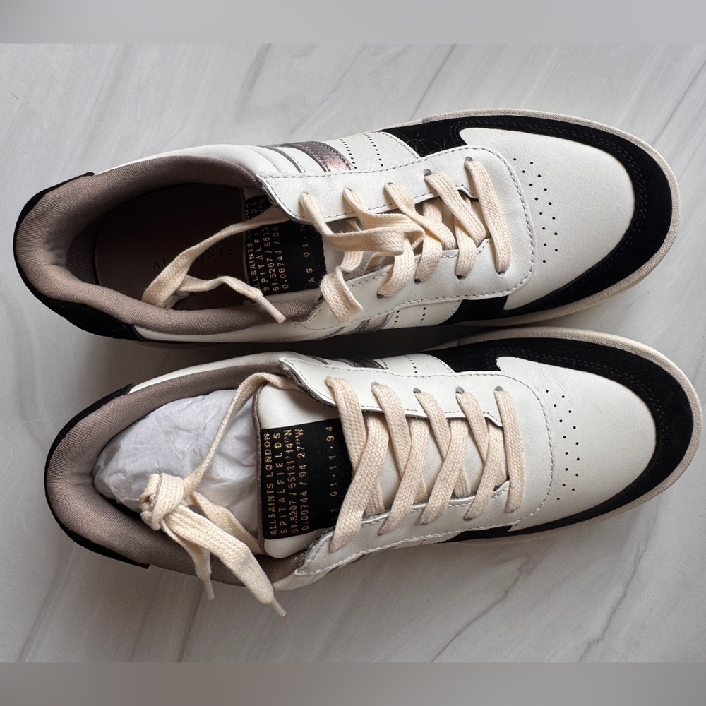 NWT 💫 AllSaints Vix Suede Sneakers - Picture 8 of 9